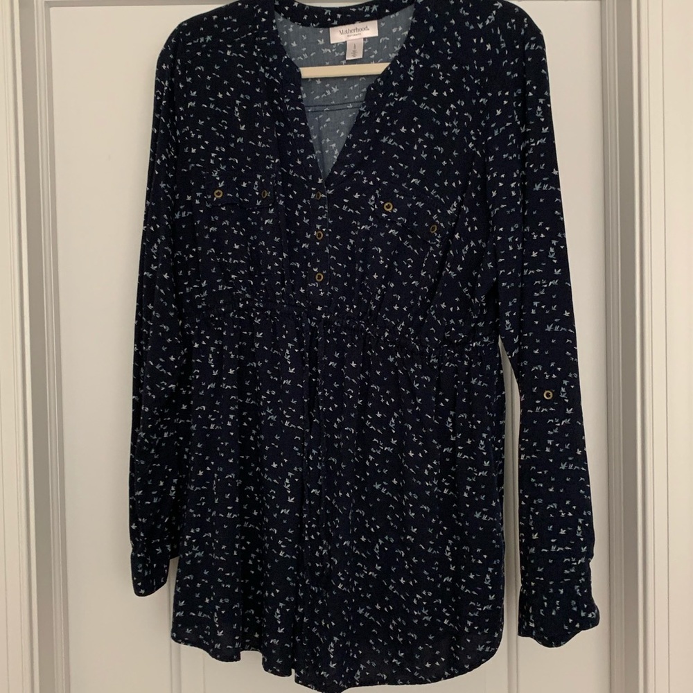 Motherhood Maternity Large Blouse